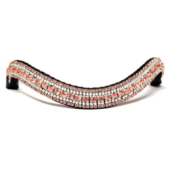 Browband rose gold &amp; little pearl