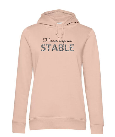 Pink horse hoody