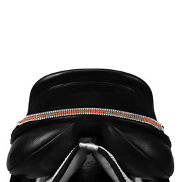 Zadelsieraad Crystal & Orange