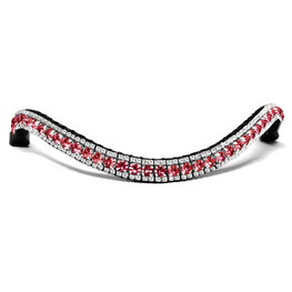 Browband Rhinestone Crystal & Pink - Subtile